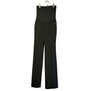 Black GAP Women's Maternity Modern Boot Pants